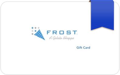 frost gelato scottsdale|frost gelato gift card balance.